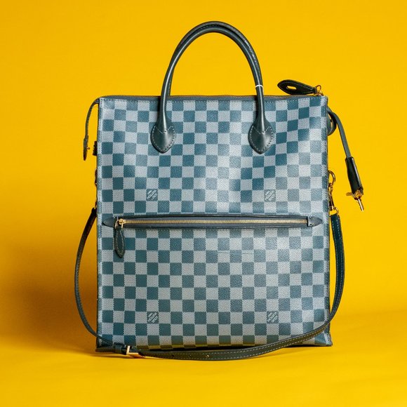 MOBILE TOTE DAMIER CYAN LOUIS VUITTON - Picture 1 of 4